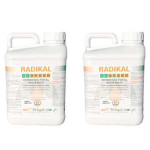 Désherbant Radikal - Herbicide | 2 Bidons de 5 Litres