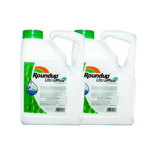 ROUNDUP UltraPlus 2 x 5L-Herbicide Liquide Glyphosate Concentré